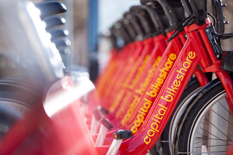 Capital Bikeshare bikes (Examiner file photo)