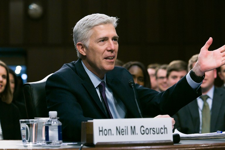 The Senate Judiciary Committee has scheduled a vote on Gorsuch's Supreme Court nomination on Monday, and the full Senate is expected to vote on the nomination on Friday, April 7. (Graeme Jennings/Examiner)