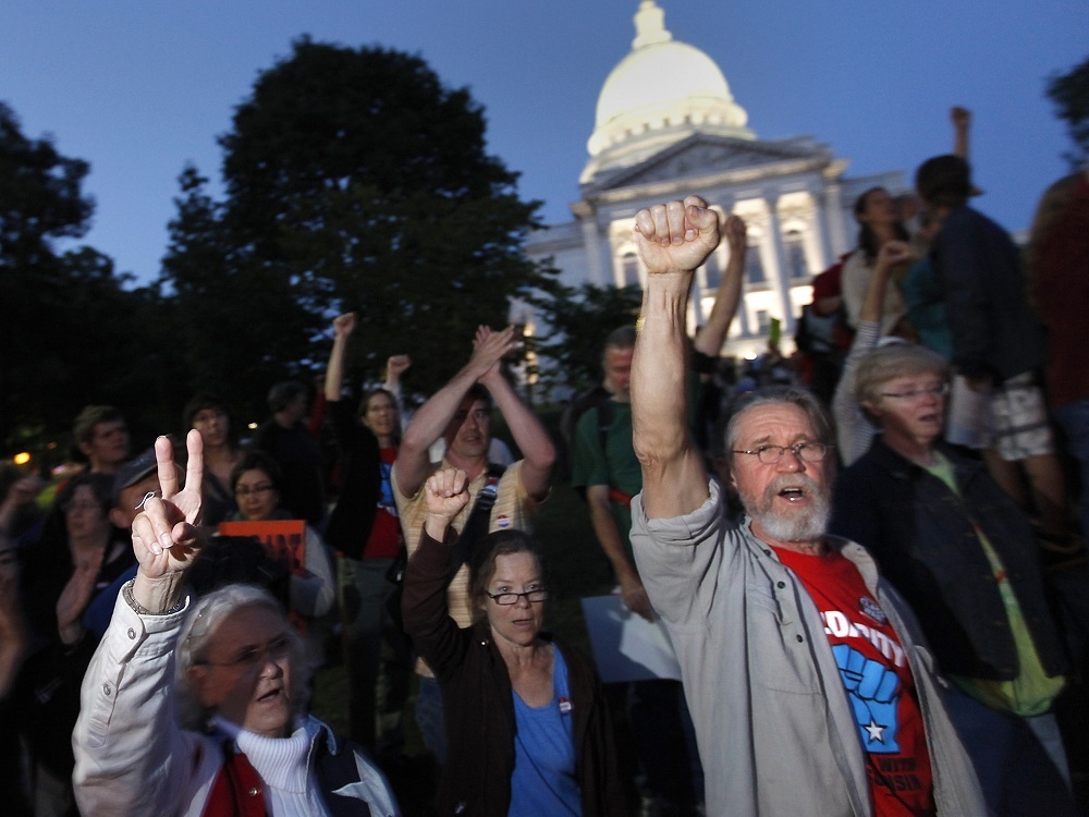 Wisconsin election puts labor unions on the ropes