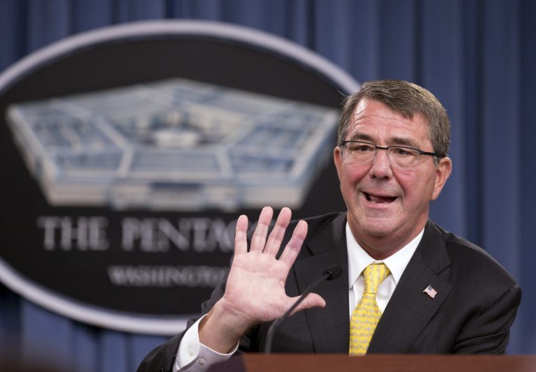 Defense Secretary Ash Carter orderedÂ the military will reopen talksÂ with their Russian counterparts. Communications had been shut down by the Pentagon in reaction to Russia's annexation of Crimea from Ukraine last year.Â (AP Photo/Manuel Balce Ceneta)