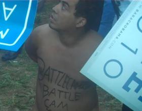 Man Streaks in Front of Obama for $1 Million