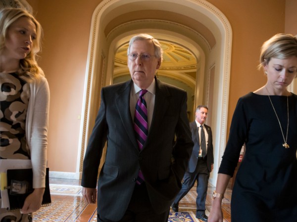 McConnell advising Senate candidates to be scarce at GOP convention