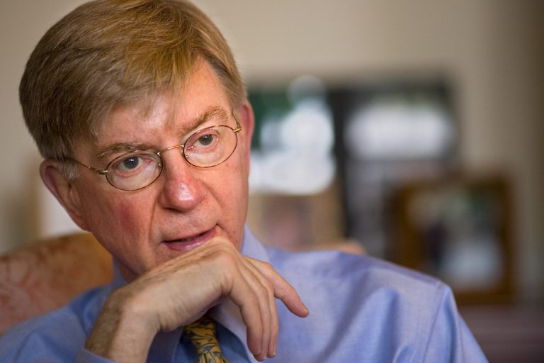 Conservative columnist and pundit George Will thinks that Iran is watching President Obamaâs commitment to his âred lineâ promise on chemical weapons used in Syria. (AP/J. Scott Applewhite)