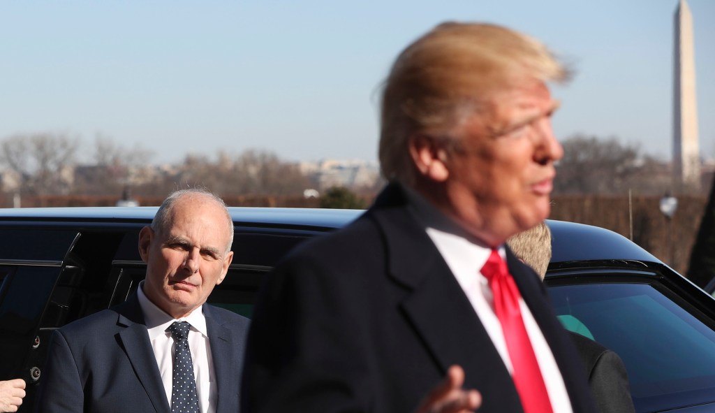 White House denies tension between Trump, John Kelly