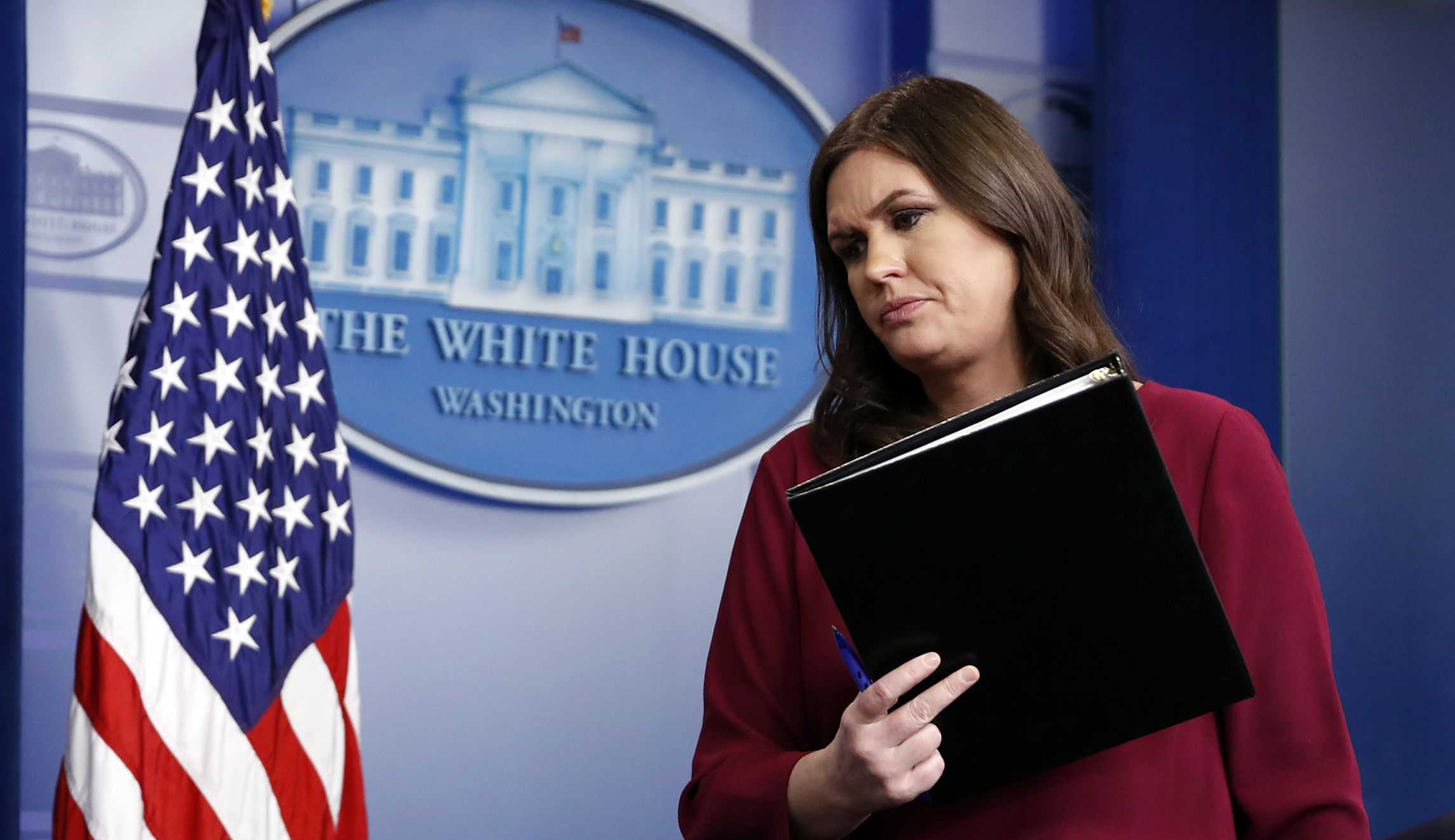 Sarah Sanders torches the media for ‘out of control’ bias
