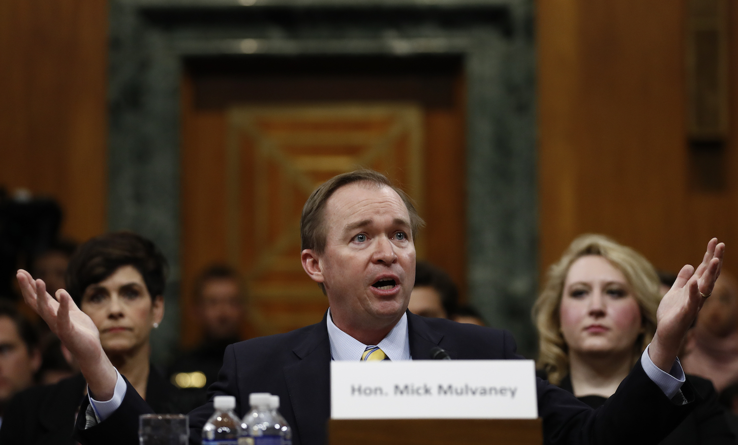 Trump’s budget director nomination goes to Senate floor
