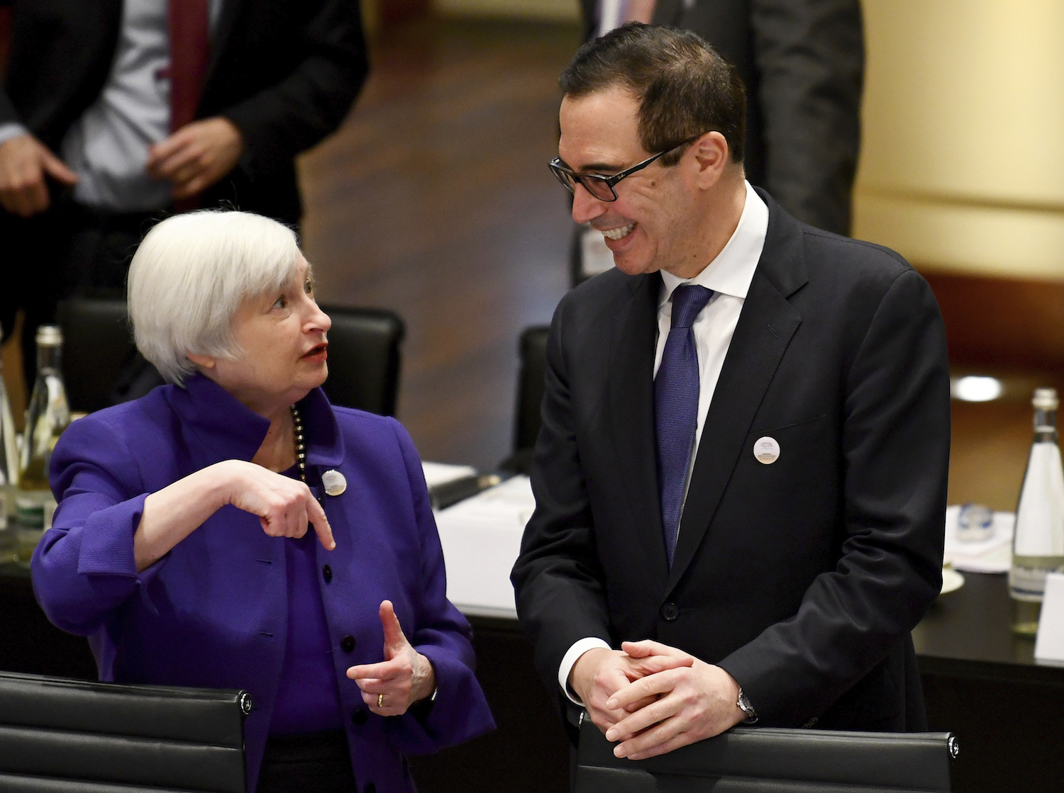Yellen met with top Republicans as Trump era began