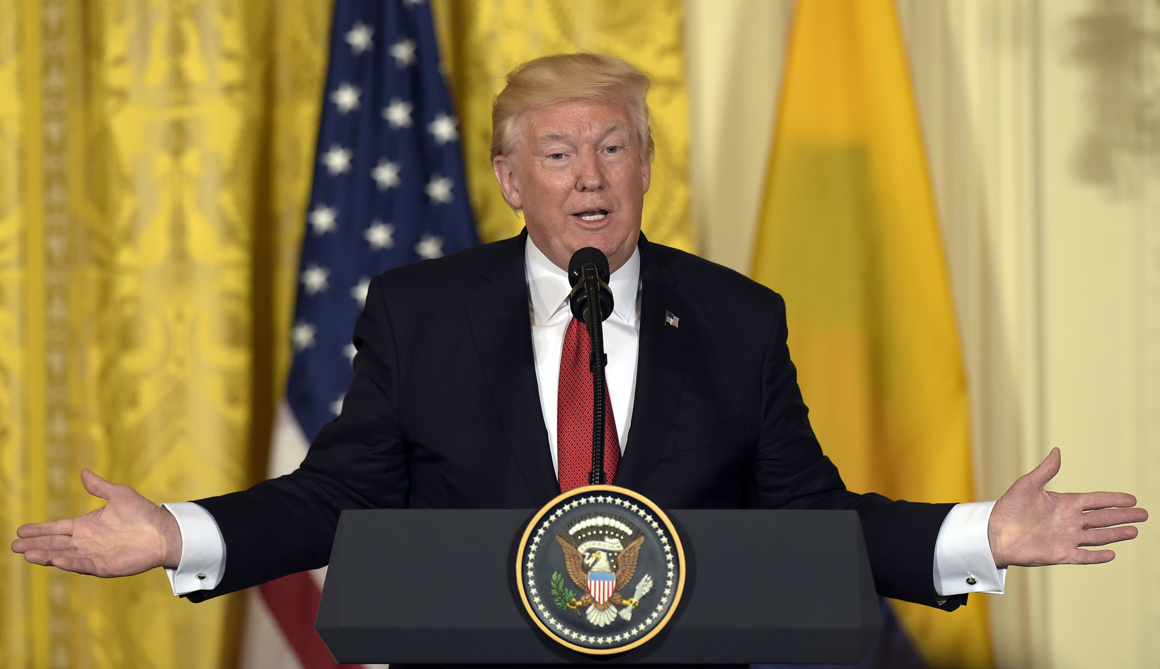 Trump’s foreign trip: The worldwide effort to keep him happy