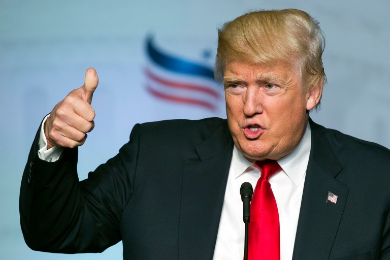 Presumptive Republican presidential nominee Donald Trump added three senior staffers to his presidential campaign on Tuesday. (AP Photo/Cliff Owen, File)