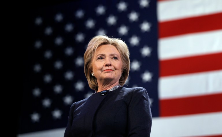 Democratic presidential candidate Hillary Clinton is guilty of spreading disproven claims even though she frequently knocks Donald Trump for peddling debunked stories to his supporters. (AP Photo/Matt Rourke)