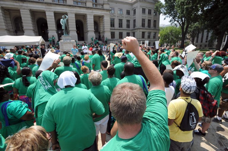 The Labor Department released a long-awaited rule change Wednesday that is expected to force many business-side labor lawyers to drop the practice. (AP Photo/Erik S. Lesser)