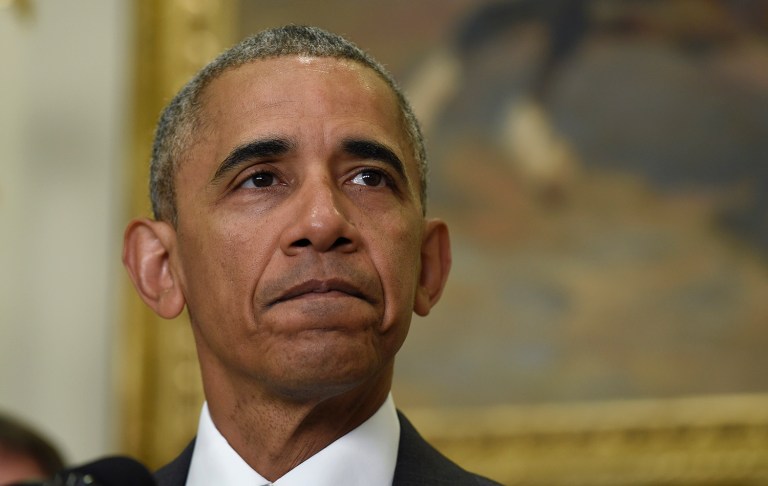 President Obama was quick to note that the two shootings, in addition to the other high-profile deaths of black men by police officers in recent years, are not isolated incidents. (AP Photo)