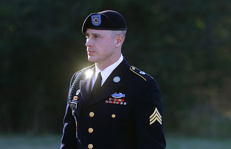 A military judge tossed out a motion made by the attorneys for Army Sgt. Bowe Bergdahl that argued President Trump's statements about him during the election violated his due process rights. (AP Photo/Ted Richardson, File)