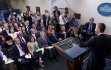 White House rejects media’s demand for openness, reporters slap ‘bunch of spin’