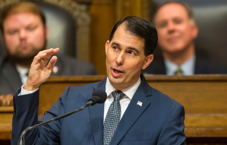 Former Wisconsin state Sen. Cullen doesn't believe he can keep pace with Walker's fundraising effort. (AP Photo/Andy Manis, File)