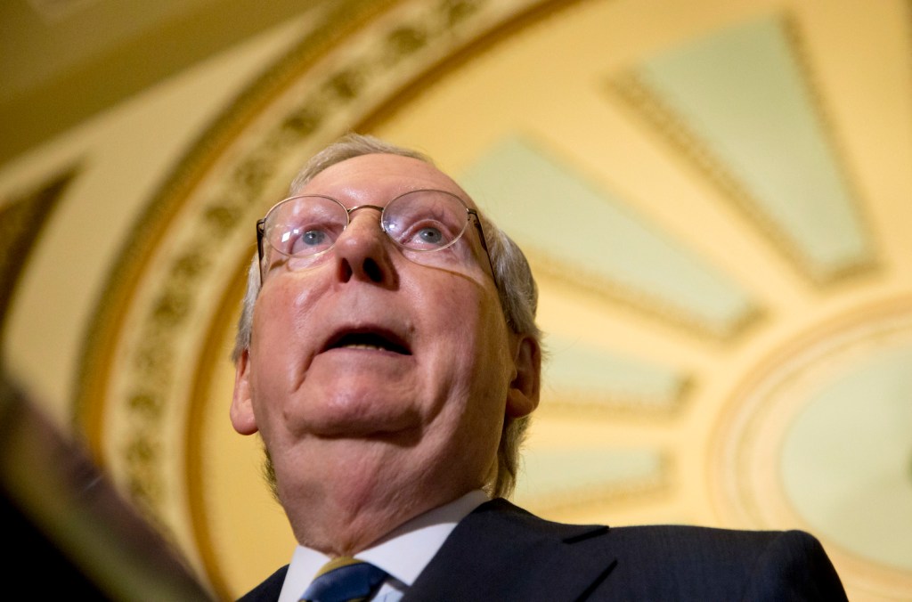 McConnell working on funding bill until Dec. 9