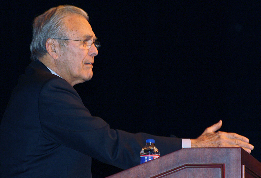 Rumsfeld: Trump has ‘touched a nerve in our country’