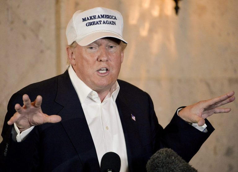 Upon finishing up his trip to the border, Trump is scheduled to head to Iowa where he will court voters during a picnic at a high school on July 25.Â (AP Photo/Darren Abate)