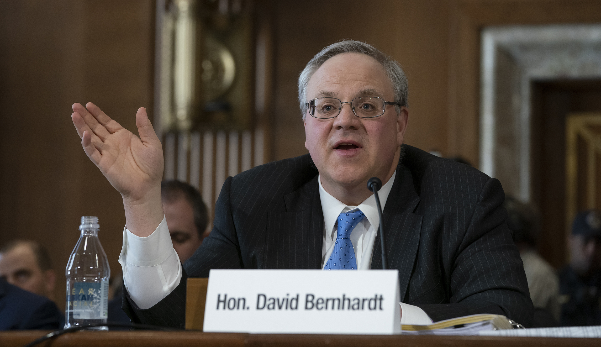 Bernhardt advances toward confirmation vote for Interior secretary amid Democratic pushback