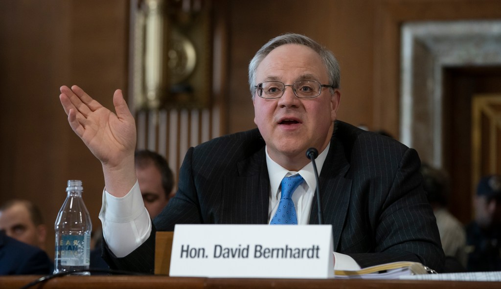 Bernhardt advances toward confirmation vote for Interior secretary amid Democratic pushback