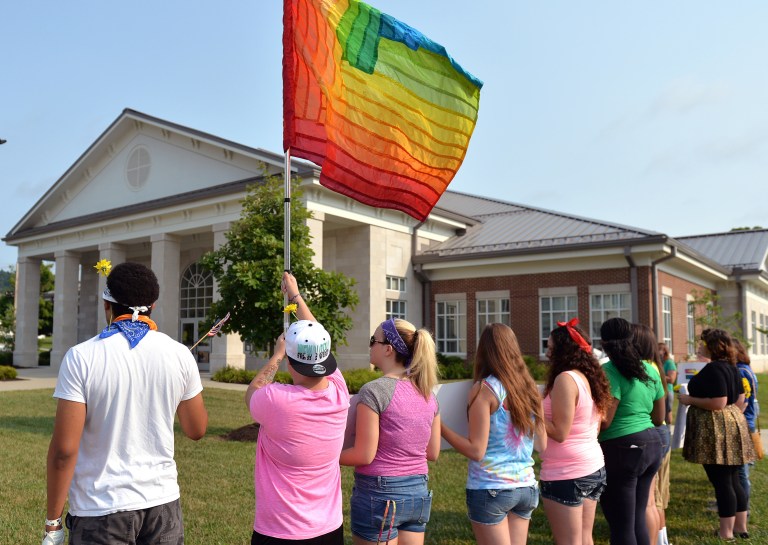 LGBT and abortion backers won't admit the conscience laws they oppose are themselves nondiscrimination laws. (AP Photo/Timothy D. Easley)