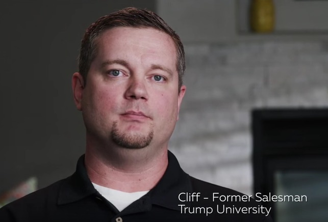 Trump U Staffer Slams School: ‘I Was Ashamed to Work There’