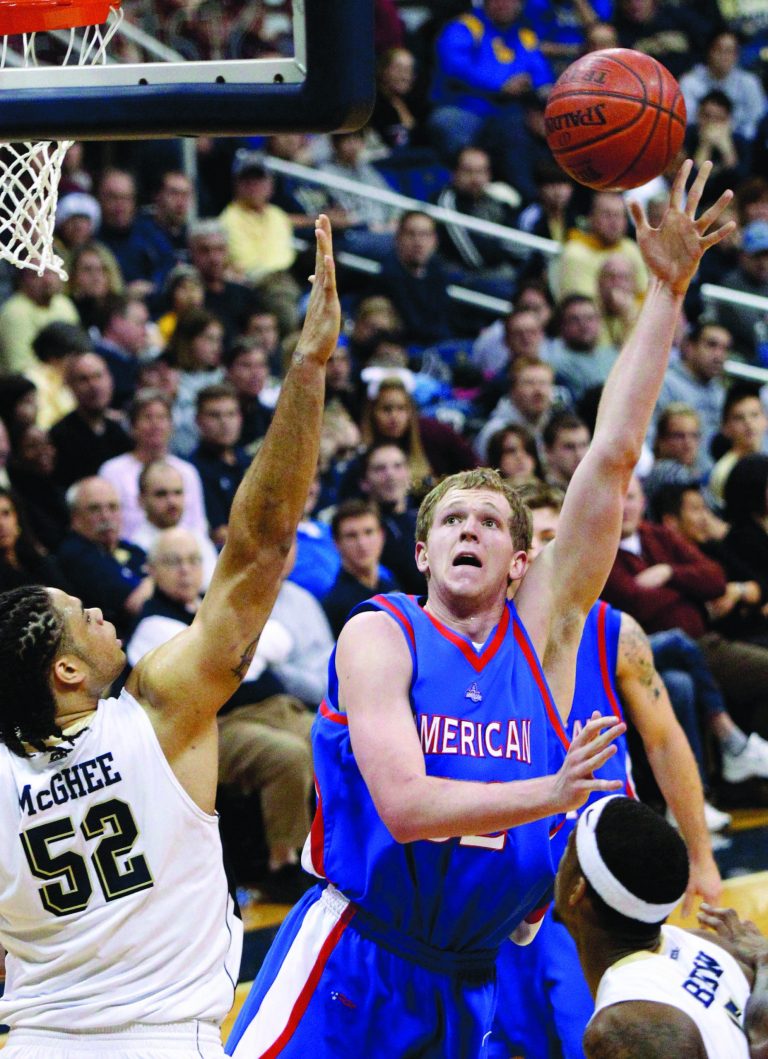 Keith Srakocic/AP
After a short time in minor league baseball, Stephen Lumpkins is returning to AU to play on the basketball team.