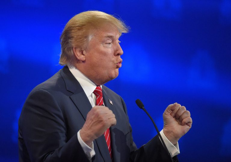 A plurality of registered Republican voters think Donald Trump won Wednesday's CNBC debate, according to a new poll.Â (AP Photo/Mark J. Terrill)