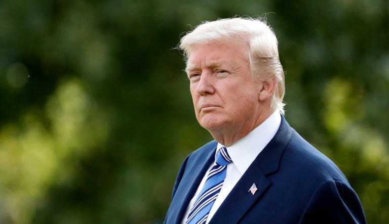 President Trump flew to West Virginia to hold a rally in front of a friendly crowd on the same day it was reported that special counsel Robert Mueller had impaneled a grand jury in his Russia probe.