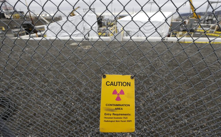 While one of the newer double-walled nuclear waste storage tanks at a Washington state complex has leaked, six others have 