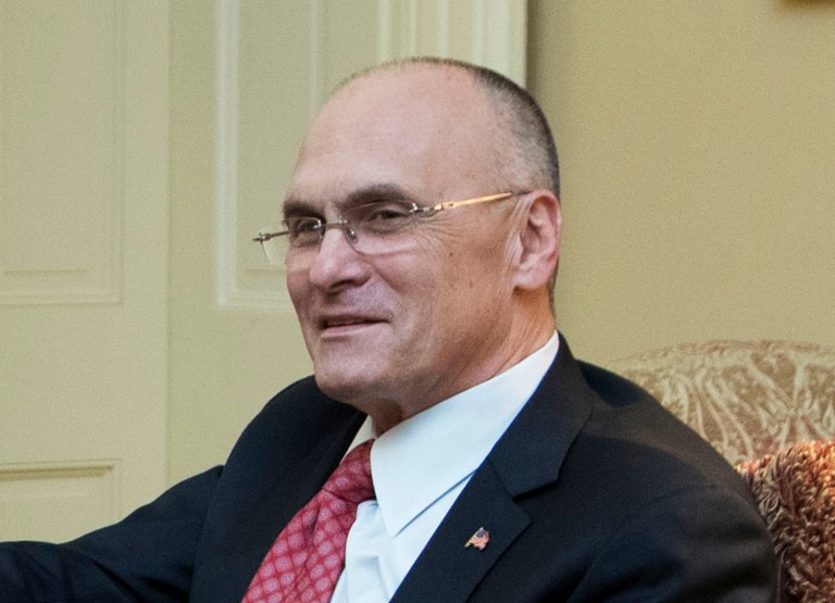 Puzder, the chief executive of CKE Restaurants, which owns the Hardee's and Carl's Jr. franchises and is an outspoken conservative, had long been a controversial pick for the Cabinet post. (AP Photo/Manuel Balce Ceneta, File)