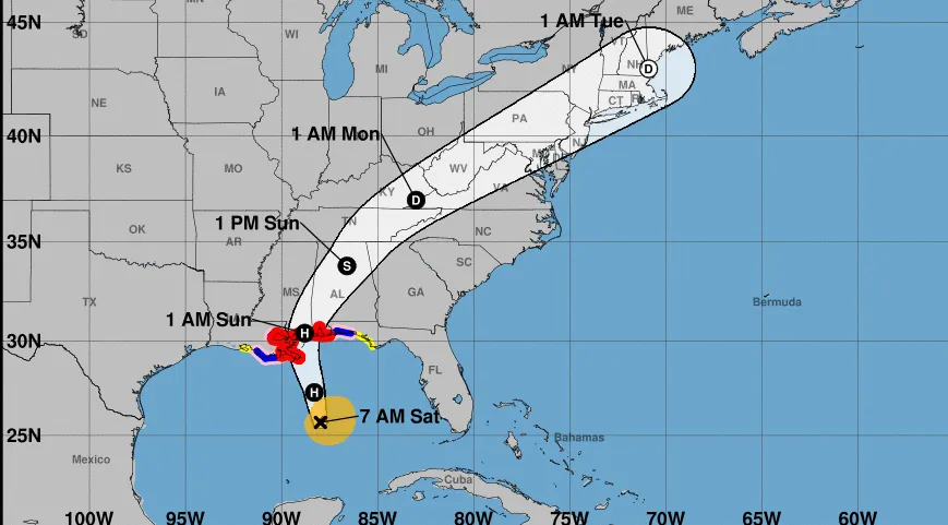 Hurricane Nate speeds toward Gulf Coast, NWS warns preparations should be ‘rushed to completion’