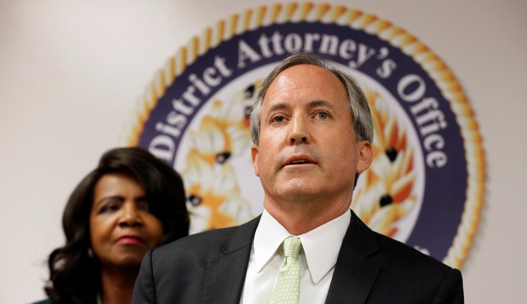 Texas Attorney General Ken Paxton and eight other state attorneys general, along with Republican Idaho Gov. Butch Otter, are urging the Trump administration to end the Deferred Action for Childhood Arrival Program. (AP Photo/Tony Gutierrez)
