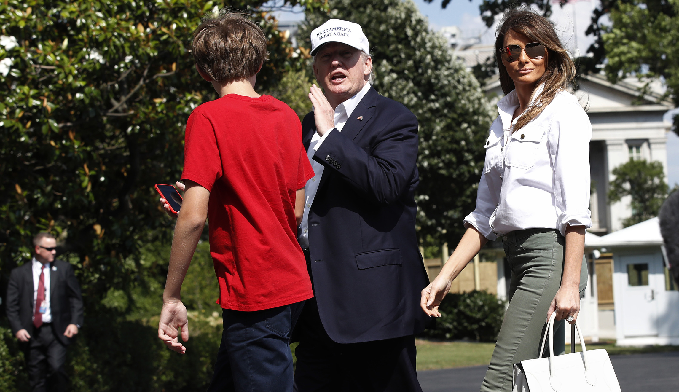 Trump calls Camp David ‘a very special place’ after spending first weekend there