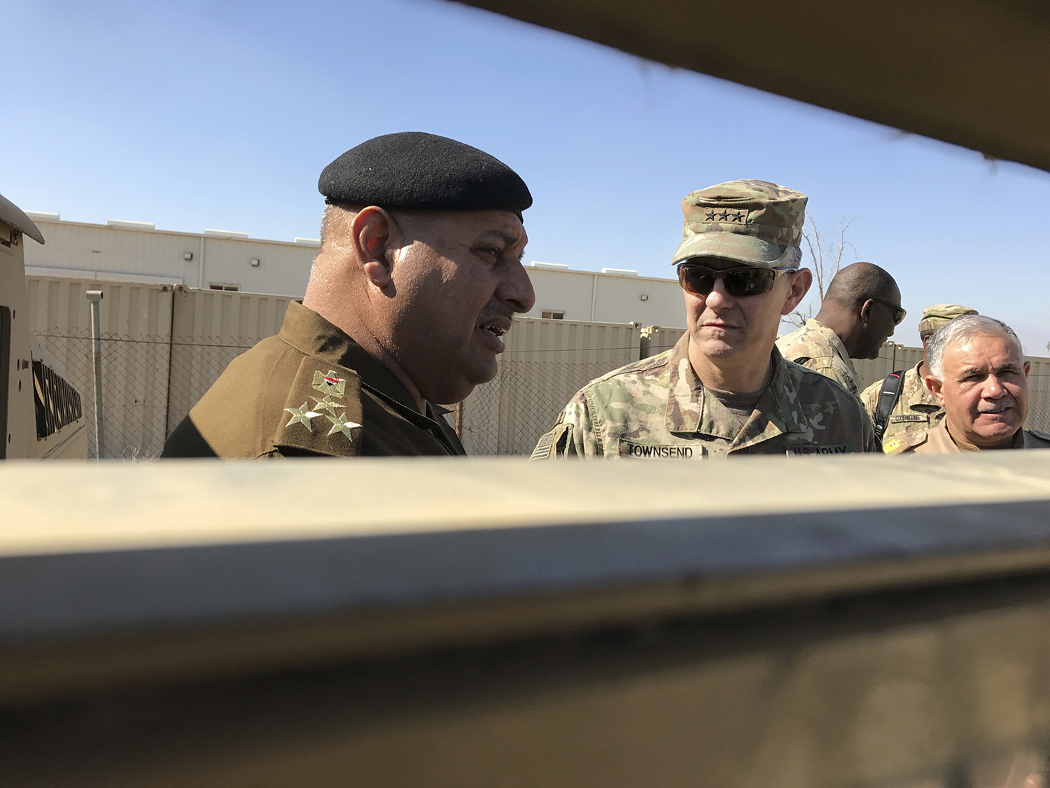 US general hints Iraq should be excluded from travel ban