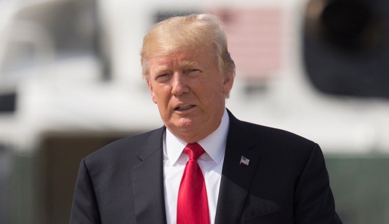 Lawmakers react to President Trump's tweets announcing a ban on transgender people serving in the military. (AP Photo/Carolyn Kaster)