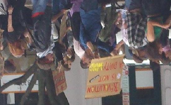 Occupiers call for Revolution, will anyone listen?