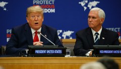 ‘Stop the crimes against people of faith:’ Trump calls for end to religious persecution at UN