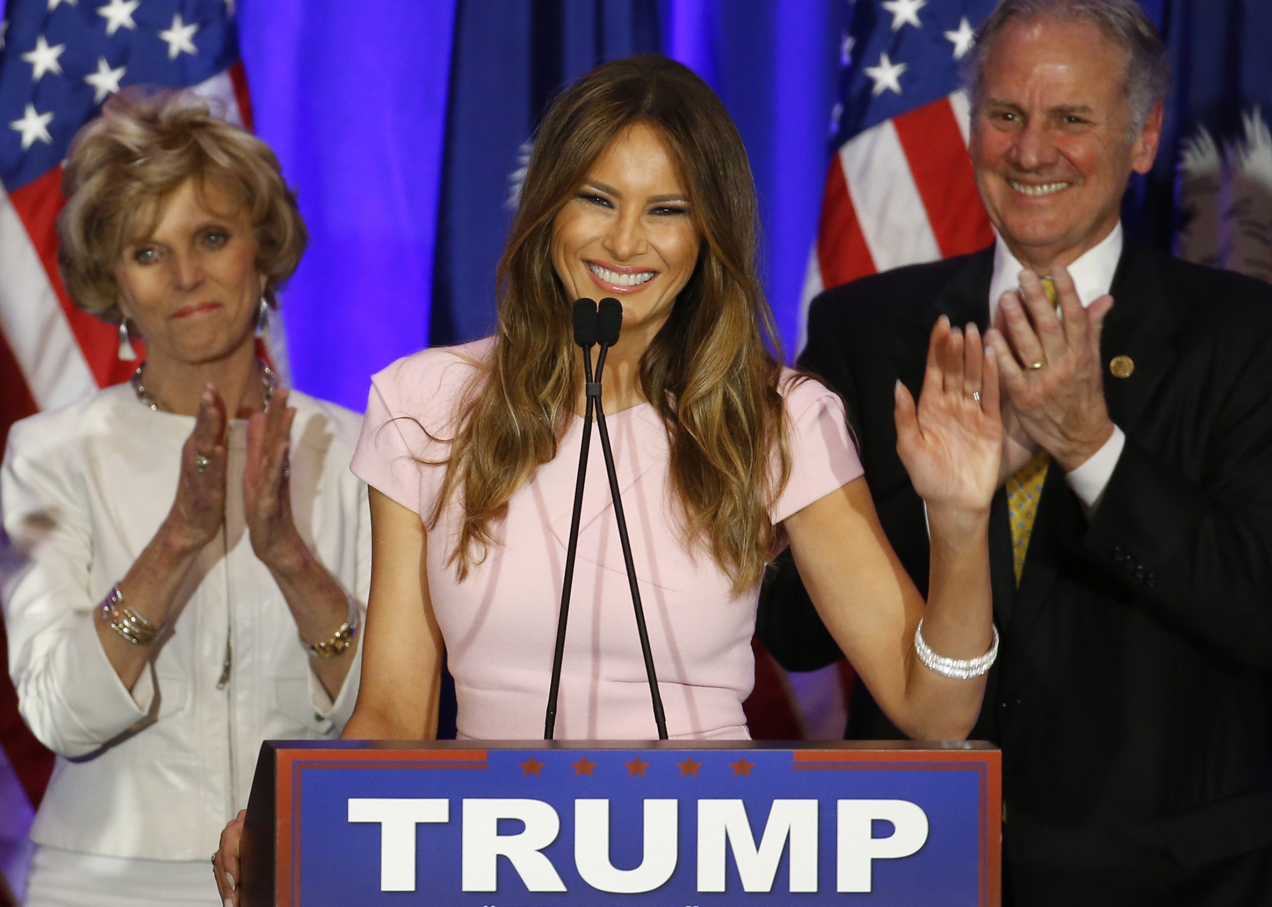 Melania Trump’s one-word reaction to being ogled by Chris Matthews