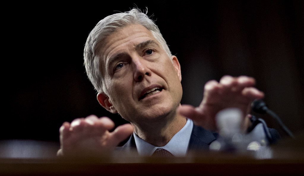 Gorsuch spars with Feinstein over originalism