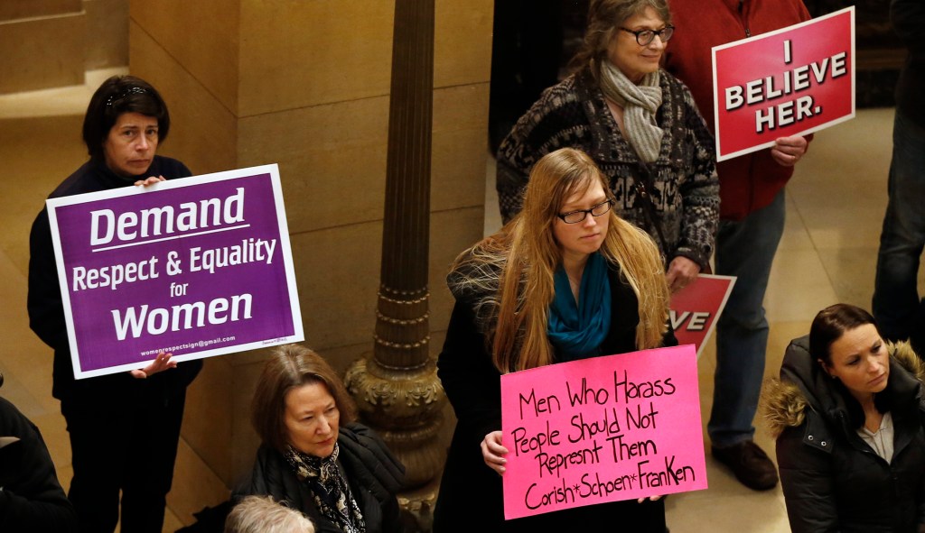 Battle for sexual harassment policy change hits state legislatures