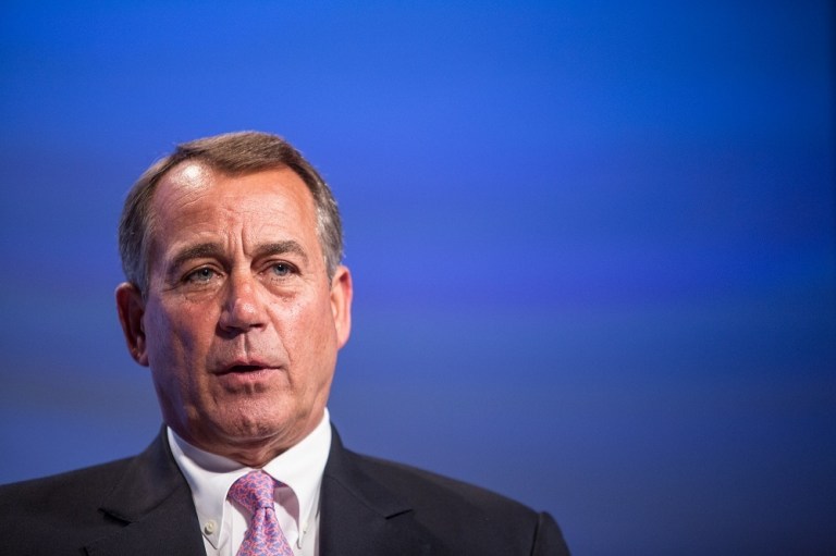 Boehner vows showdown over debt ceiling