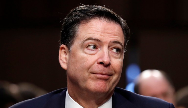 Former FBI Director James Comey has said he is putting the finishing touches on his upcoming book 
