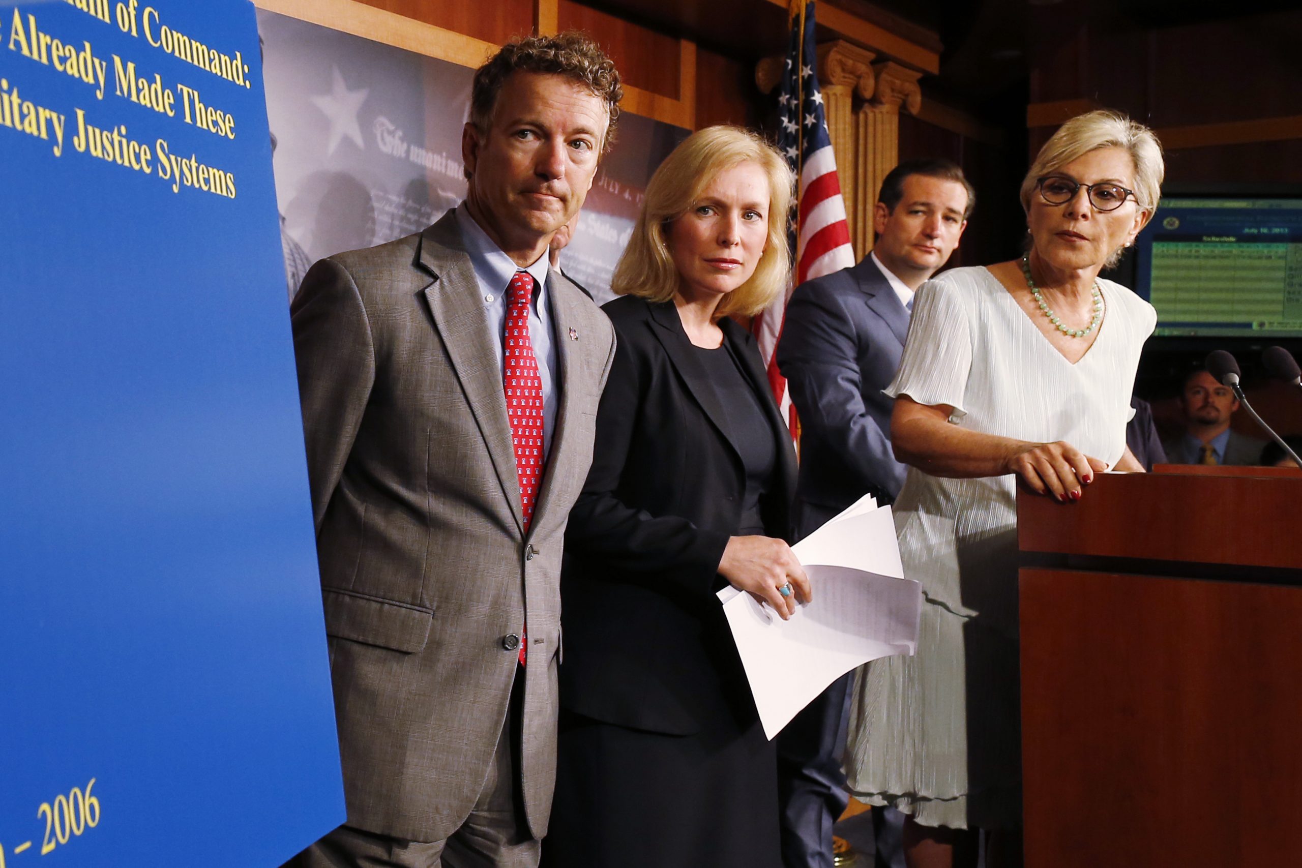 VIDEO: Kirsten Gillibrand grabs crucial support for military sexual assault bill