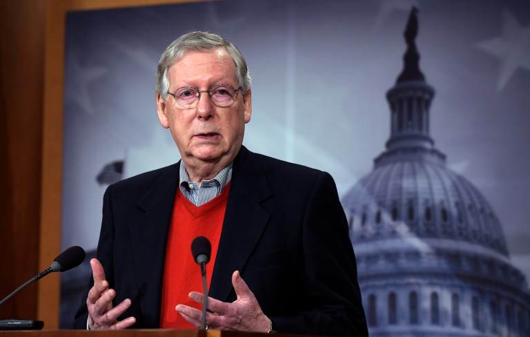 Senate Majority Leader Mitch McConnell said Democrats need to 