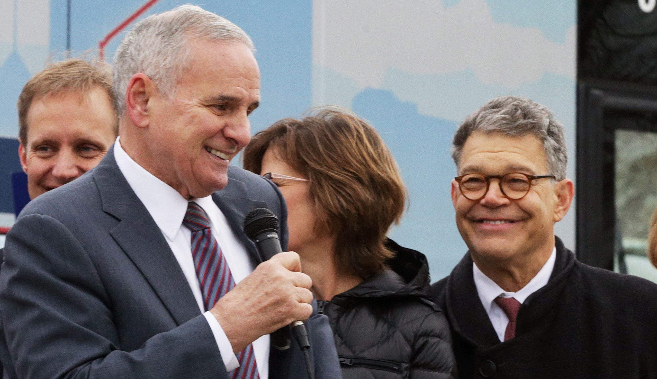 Minnesota governor talked to Al Franken ‘on a personal level’