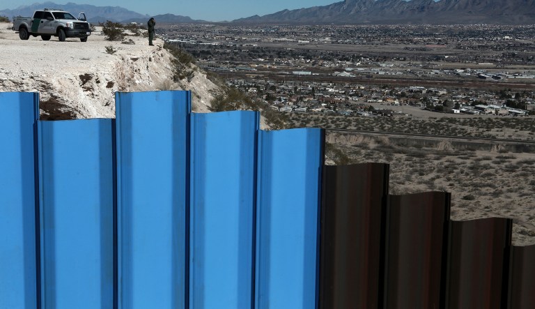 Congress has not appropriated money for the border wall, so DHS has only been able to pursue the prototypes. (AP Photo/Christian Torres)