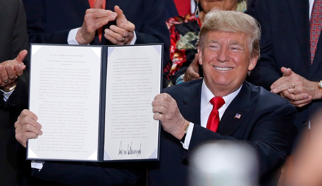 Trump’s Utah monuments rollback takes effect, allows new mining, drilling claims