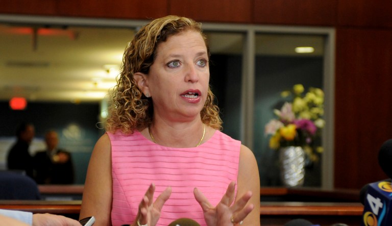 Hina Alvi is married to Imran Awan, who also worked as a House Democrat IT aide to Rep. Debbie Wasserman Schultz, D-Fla., and others. (Taimy Alvarez/South Florida Sun-Sentinel via AP)