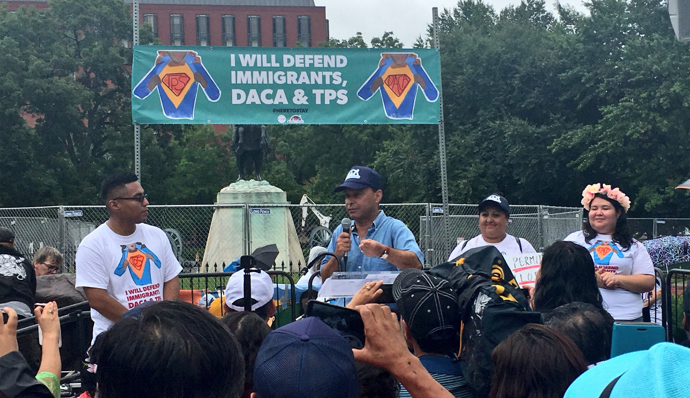 Rep. Luis Gutierrez arrested outside White House during DACA rally
